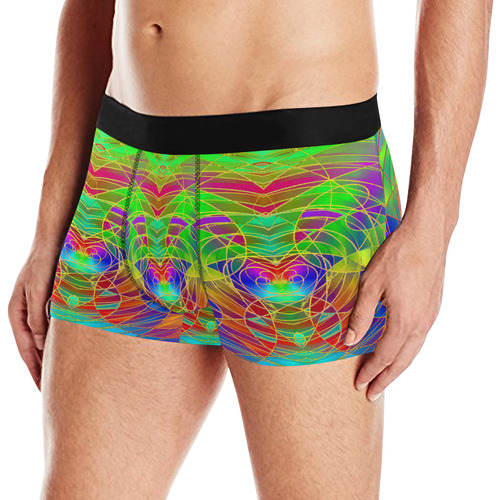 Down the Hole Men's All Over Print Boxer Briefs (Model L10)