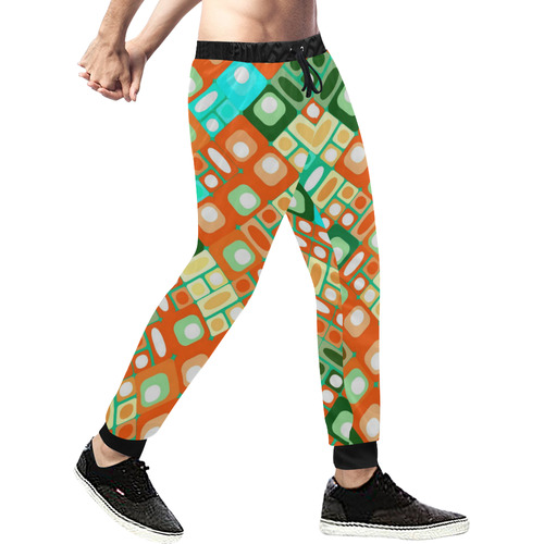 pattern factory 32C by JamColors Men's All Over Print Sweatpants (Model L11)