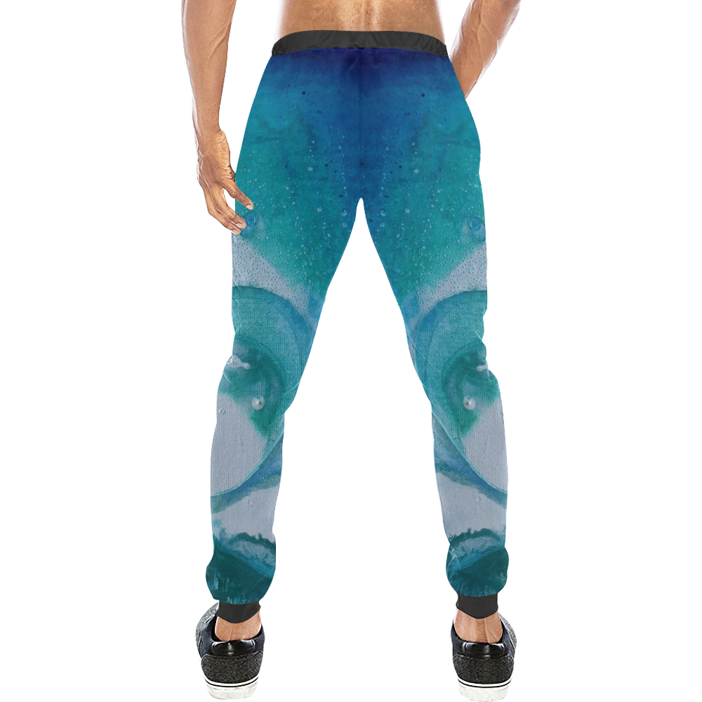 Starfish, Environmental Men's All Over Print Sweatpants (Model L11