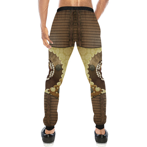 Steampunk, the noble design Men's All Over Print Sweatpants (Model L11)