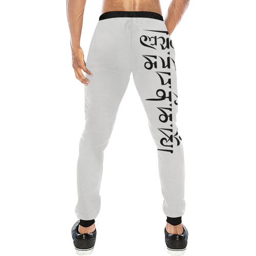 Om mani padme hum Men's All Over Print Sweatpants (Model L11)