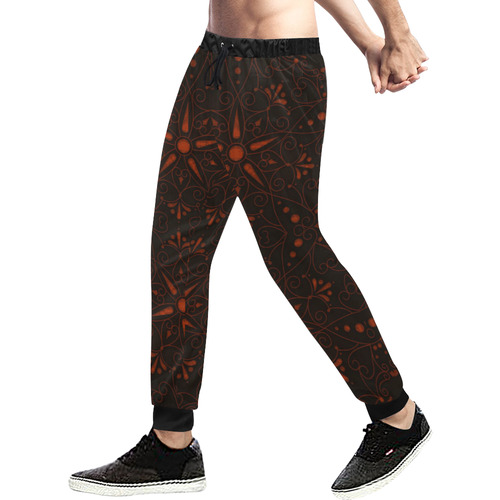 majestic pattern A by JamColors Men's All Over Print Sweatpants (Model L11)