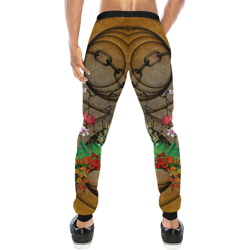 Wonderful tropical design Men's All Over Print Sweatpants (Model L11)
