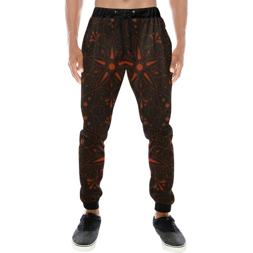 majestic pattern A by JamColors Men's All Over Print Sweatpants (Model L11)