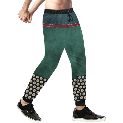 Sahra by Vaatekaappi Men's All Over Print Sweatpants (Model L11)