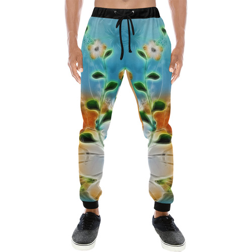 Wonderful glowing flowers