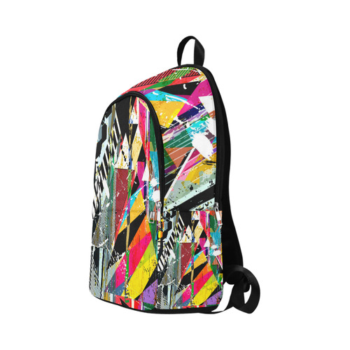 Colorful Abstract Art Fabric Backpack for Adult (Model 1659)