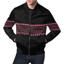 Middi All Over Print Bomber Jacket for Men (Model H19)