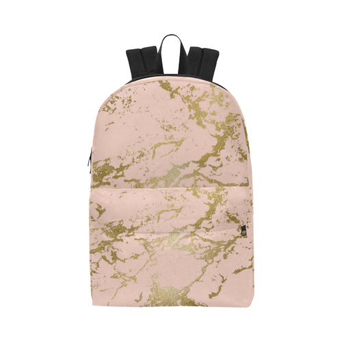 Luxurious Pink Marble Unisex Classic Backpack (Model 1673)