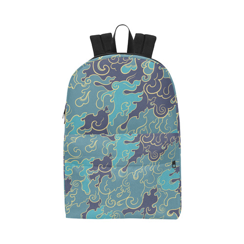 Abstract Nature Unisex Classic Backpack (Model 1673)
