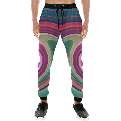 Wave by Artdream Men's All Over Print Sweatpants (Model L11)