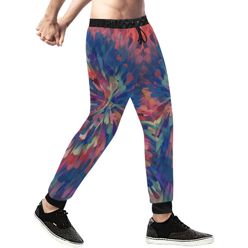 Big Explosion by Artdream Men's All Over Print Sweatpants (Model L11)