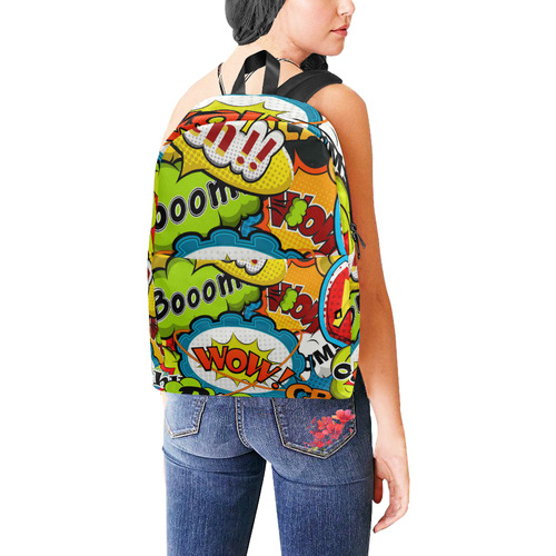 Funny Speech Bubbles Unisex Classic Backpack (Model 1673)