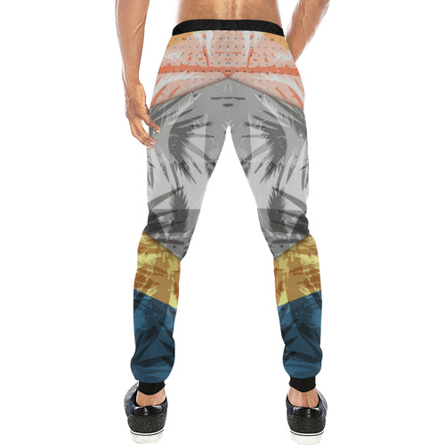 #ViStronger Sweatpants Men's All Over Print Sweatpants (Model L11)