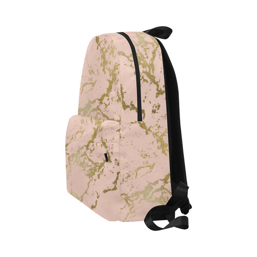 Luxurious Pink Marble Unisex Classic Backpack (Model 1673)