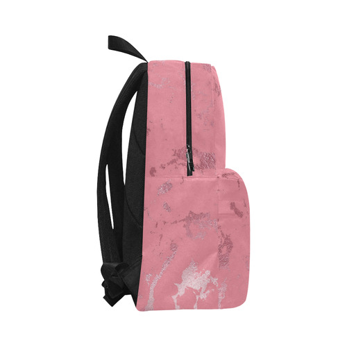 Luxurious Pink Marble Unisex Classic Backpack (Model 1673)