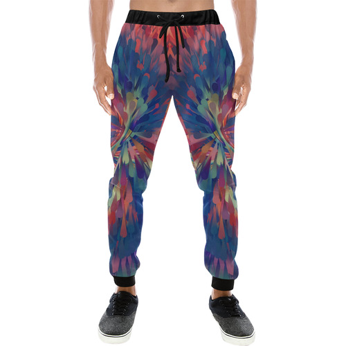 Big Explosion by Artdream Men's All Over Print Sweatpants (Model L11)