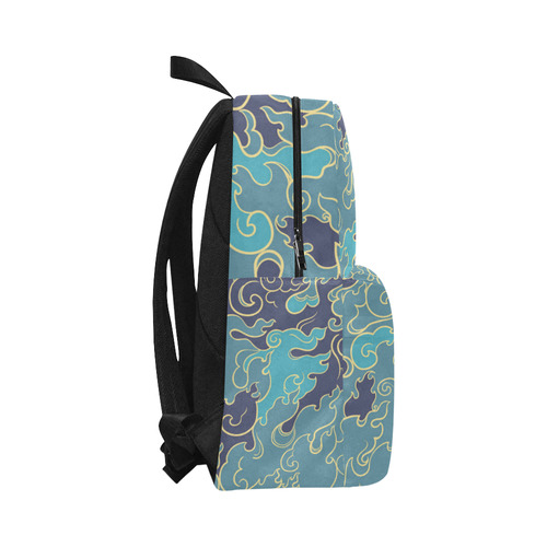 Abstract Nature Unisex Classic Backpack (Model 1673)