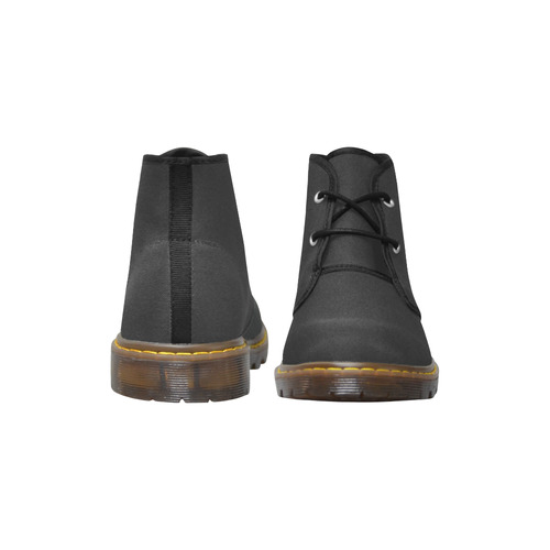 model_2402_1-849 Black Men's Canvas Chukka Boots (Model 2402-1)