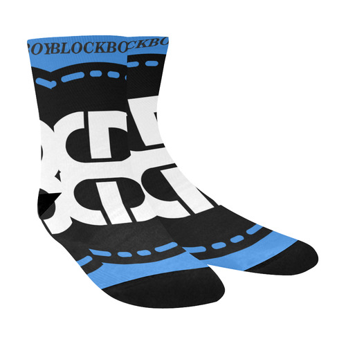 Blockboy official logo sock Crew Socks