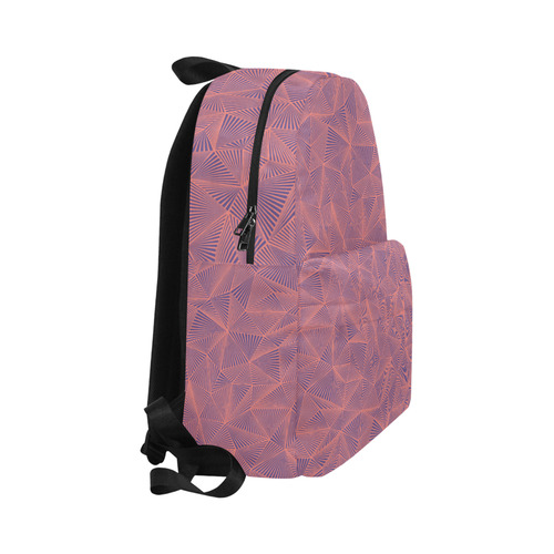 Color of the Year 2018 Polygonal Pattern Unisex Classic Backpack (Model 1673)