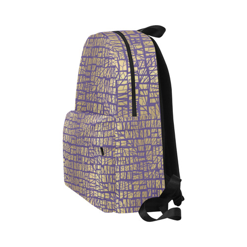 Color of the Year 2018 Royal Pattern Unisex Classic Backpack (Model 1673)