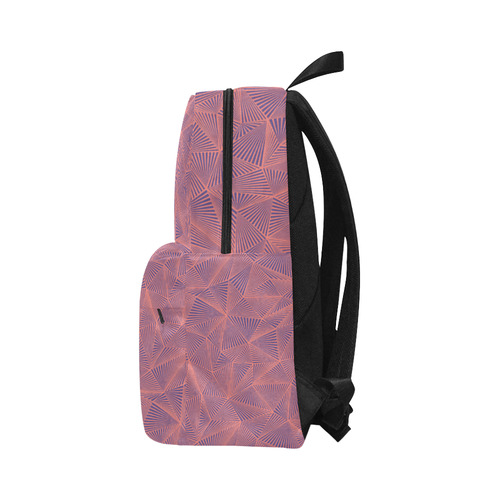 Color of the Year 2018 Polygonal Pattern Unisex Classic Backpack (Model 1673)
