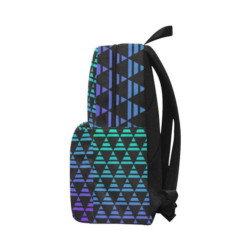 Blue-Purple Ombre Pattern Unisex Classic Backpack (Model 1673)