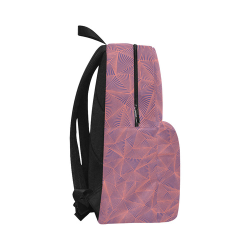 Color of the Year 2018 Polygonal Pattern Unisex Classic Backpack (Model 1673)