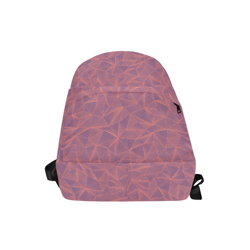 Color of the Year 2018 Polygonal Pattern Unisex Classic Backpack (Model 1673)