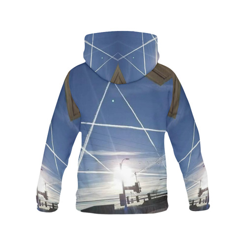 Can You See Them Now? All Over Print Hoodie for Men/Large Size (USA Size) (Model H13)