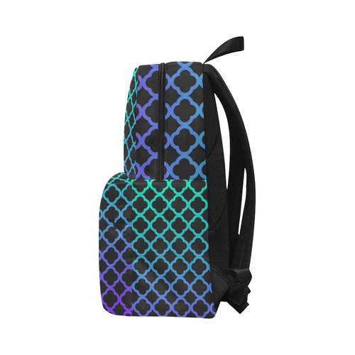 Blue-Purple Ombre Pattern Unisex Classic Backpack (Model 1673)