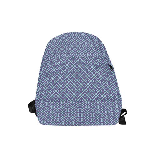 Color of the Year 2018 Geometric Pattern Unisex Classic Backpack (Model 1673)