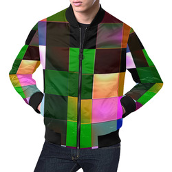 Checkmate All Over Print Bomber Jacket for Men (Model H19)