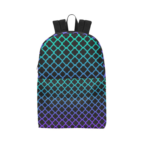 Blue-Purple Ombre Pattern Unisex Classic Backpack (Model 1673)