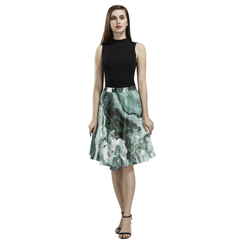 marble 2 Melete Pleated Midi Skirt (Model D15)