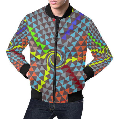 Haasi by Artdream All Over Print Bomber Jacket for Men (Model H19)