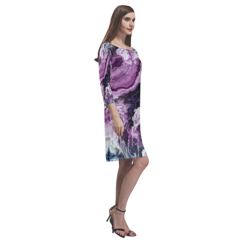 marble 1 Rhea Loose Round Neck Dress(Model D22)