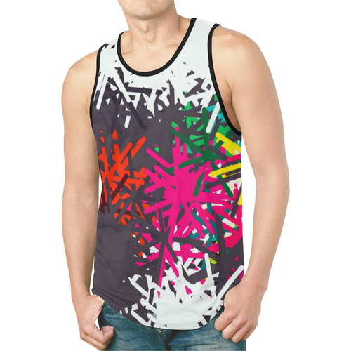 Reyes by Artdream New All Over Print Tank Top for Men (Model T46)