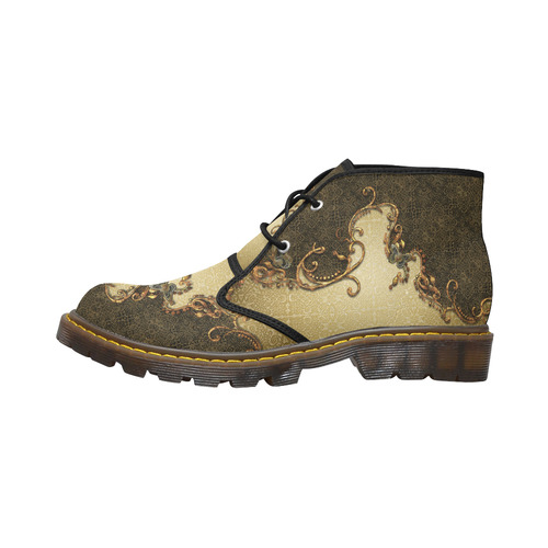 Wonderful vintage design Women's Canvas Chukka Boots (Model 2402-1)