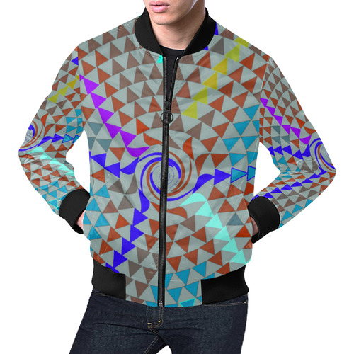 Haasi by Artdream All Over Print Bomber Jacket for Men (Model H19)