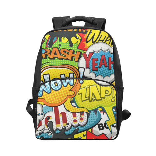 Funny Speech Bubbles Unisex Laptop Backpack (Model 1663)