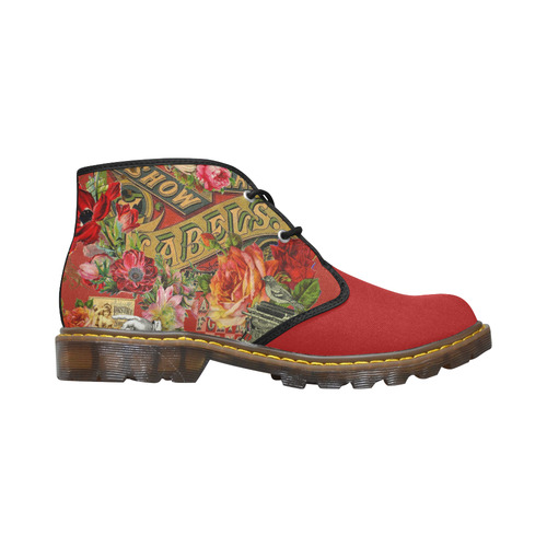 The Writer Women's Canvas Chukka Boots (Model 2402-1)