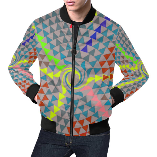 Haasi by Artdream All Over Print Bomber Jacket for Men (Model H19)