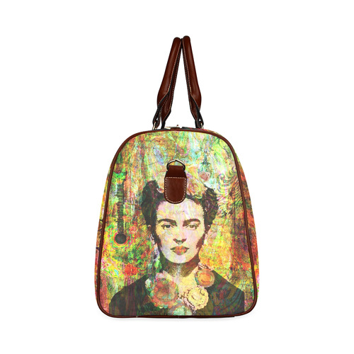 Frida in bloom Waterproof Travel Bag/Small (Model 1639)