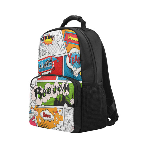 Funny Speech Bubbles Unisex Laptop Backpack (Model 1663)