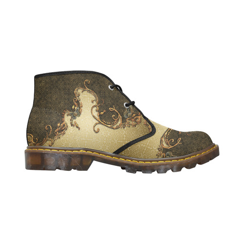 Wonderful vintage design Women's Canvas Chukka Boots (Model 2402-1)