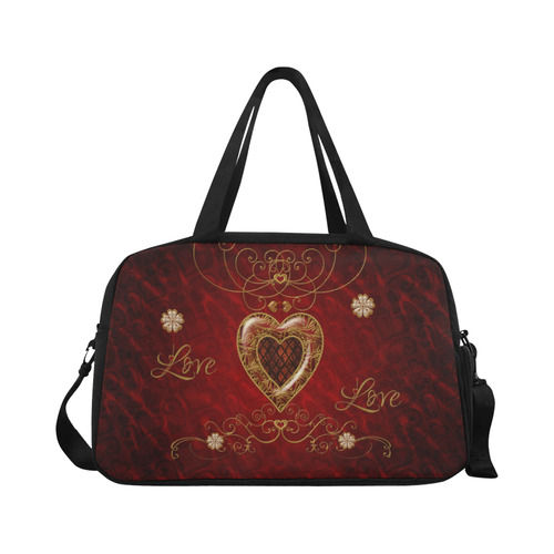 Love, wonderful heart Fitness Handbag (Model 1671)