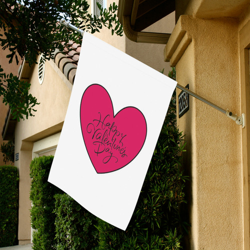 Happy Valentine by Artdream Garden Flag 28''x40'' （Without Flagpole）