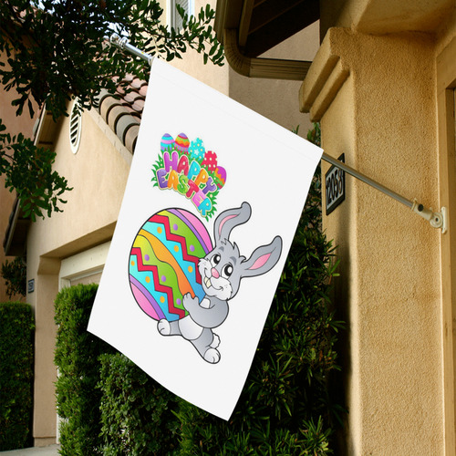 Happy Easter by Artdream Garden Flag 28''x40'' （Without Flagpole）